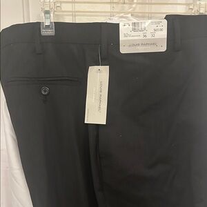 Louis Raphael Black Tailored Dress Slacks
